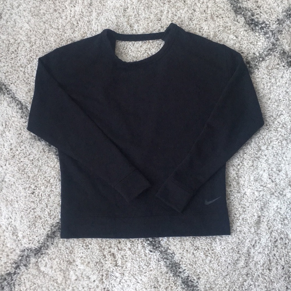 Nike pullover top with cutout back